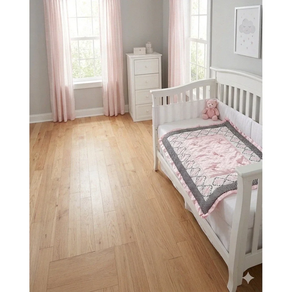 Lambs & Ivy Crib Blanket Comforter Baby Toddler Nursery Pink Black Paris Bow‎